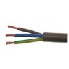 2 m Gold H03VV-F 3 x 0.75 mm² PVC Insulated