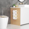 Toilet Paper Storage Wall Mount, Extra Toilet Paper Storage Holder