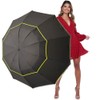 Kalolary UPF 50+ UV Protection Compact Golf Umbrella,62 Inch Extra