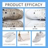Foam Shoe Cleaner for White Sneakers, Gentle Formula for Leather