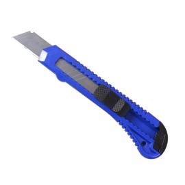 Unbranded 8 Safety Box Cutter Utility Knife Tool Retractable Snap Off Razor Blade BLUE
