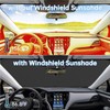 Windshield Sun Shade Custom Fit 2015-2024 Subaru Outback Window Covers