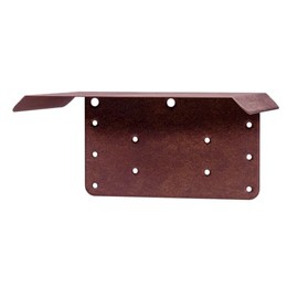 Alberts 355319 Bird House Trapezoidal Protection Roof, Steel Bird Feeder in Various Trendy Colours, Bird House for Hanging or Standing, Size 210 x 150 x 100 mm