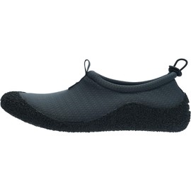 WHITIN Womens Water Sports Shoes Beach Swim Pool Sand Size 9 Slip On Yoga Surfing Kayaking Sailing River Female Rubber Sole Footwear Dark Grey