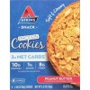 Atkins Peanut Butter Protein Cookie, Protein Dessert, Rich in Fiber,