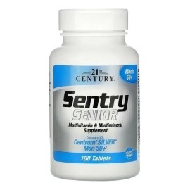 21st Century Sentry Senior Suplemento Vitaminas Hombre 50plus 100 Tabletas