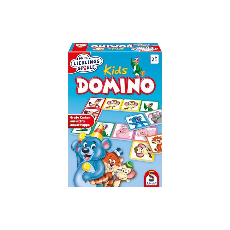 Schmidt Spiele 40539 Spiele Domino Kids