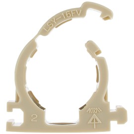 Mirai Industry LSY-16FV Connected Saddle for PF and VE Tubes, Compatible with 16 VE Tubes, Beige, Price of 20