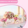 Pink Table Runner, Cheesecloth Table Runner, 90 x 300 cmTable