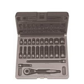 Grey Pneumatic Corp - 1/4 Drive X 1/4 Deep Duo Socket - 6 Point (89008D)