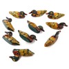 Honbay 10pcs Resin Painted Duck Chopsticks Holder Stand