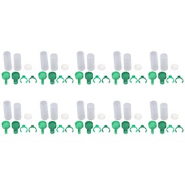 Bird Cage Water Feeder Set, 140ml Drinker Bird Water Dispenser, Automatic Bird Feeder for Cage, Suitable for Parrots, Pigeons, Birds