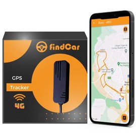 findCar GPS Tracker 4G - GPS Tracker for Car or Motorcycle [GPS Tracker 4G] Real-time Tracking | Speed Warnings | Anti-Theft Device | Easy Installation