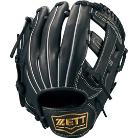 ZETT BJGB74420 Boys Baseball Soft Glove Soft Steer All-round Left Throw Black (1900) Size: S