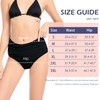 Kvitko Period Swimwear High Waisted Bathing Swimsuit Bottoms Tummy Control