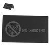 Angoily 5pcs Stainless Steel No Smoking Table Sign Freestanding Indoor