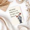 ICOOLYI Funny Birthday Card for Him Her, Women Men, Pun