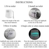 JacobsParts Bathroom Night Light Toilet Bowl Lamp 8 Color LED