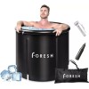 FORESH 105gal Ice Bath Cold Plunge Therapy Portable Inflatable icebath