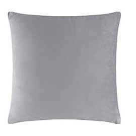 Rhinestone Crystal Glass Pillow cover with Soft Velvet Decorative Cushion Cover Sophisticated Luxury Home Décor Throw Pillow Cover.Suitable for Sofa, Bedroom, Living room (Silver & Grey 45x45cm)