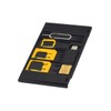 Gatuida 10pcs Sim Card Adapter Kit Nano Sim Adaptor Mobile