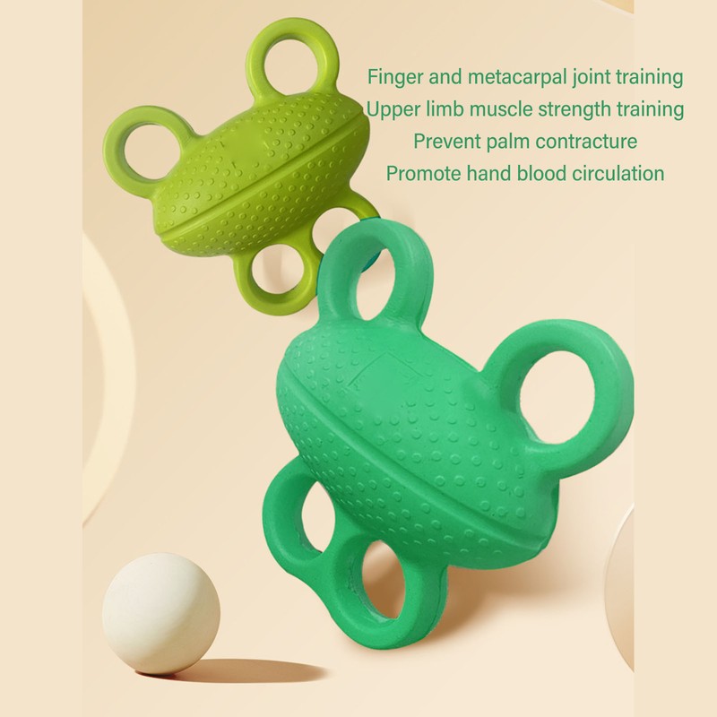 Finger Exerciser Ball Stress Relief Versatile Hand Grip Strengthener Finger