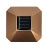 JAYXC HOME 4-Pack Solar Unique Charm Outdoor Post Cap LED