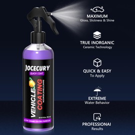 300ML Powerful Car Coating,Quick Coat,Vehicle Coating Spray,Multi-Purpose Ceramic Coat,Water-Repellent & Protective Layer, Enhances Shine