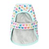 FuzzYard Candy Hearts Valentine's Fleece Lined Wrap Vest for Dogs