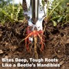 Heavy-Duty Stainless Steel Hand Weeder Puller Tool with Ergonomic Handle