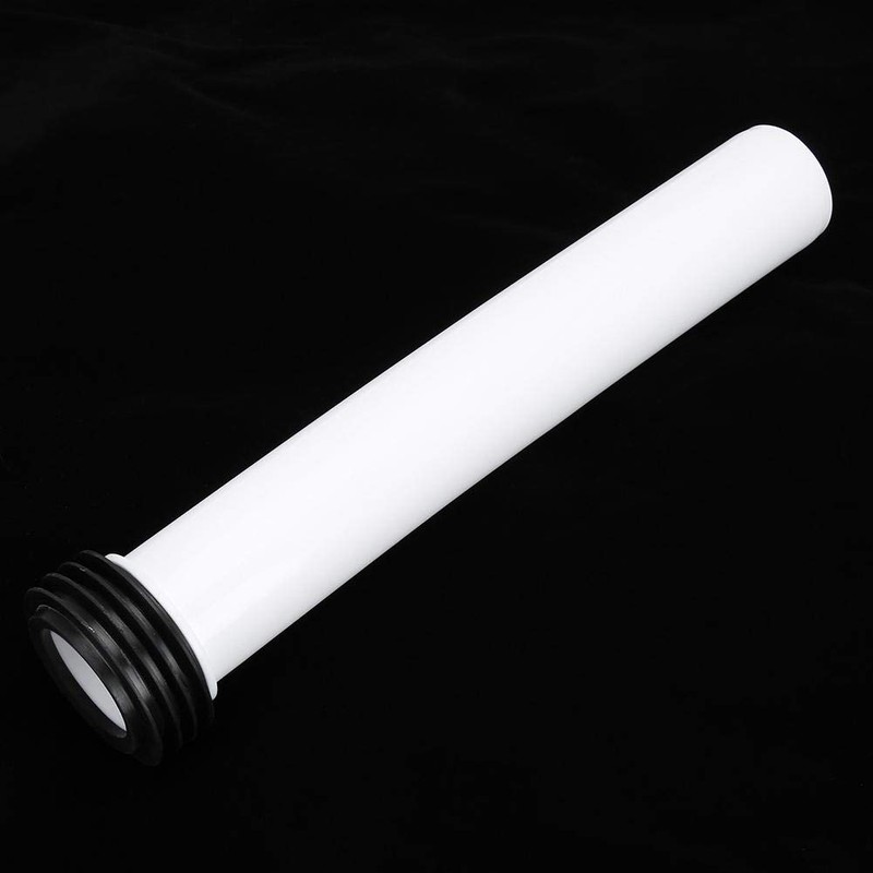 White Concealed Toilet Water Tank Straight Flush Pipe Lengthened Flushing