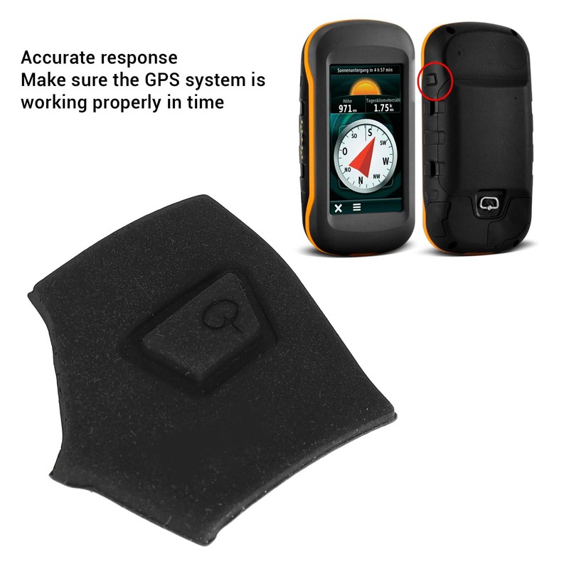 Rubber Power Button Replacement, Lightweight GPS Button Design, Comfortable Grip,