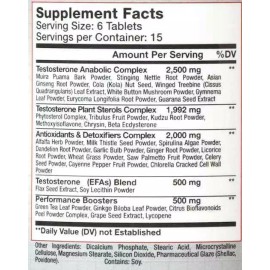 GenXLabs SterolABOL Natural Test Booster w/vitamins