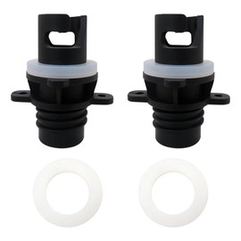 Zafina-UP 2Pcs Electric Pump for Halkey-Roberts (HR) Valve Adapters, Paddle Board Pump Nozzle Replacements with 3 Gaskets for Perfect Connection