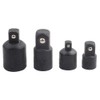 4 Piece Socket Screwdriver Converter Set 1/2 Inch, 3/8 Inch,