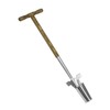 Long Handled Bulb Planter Tool, 37'' Bend-Proof Stainless Steel Bulb