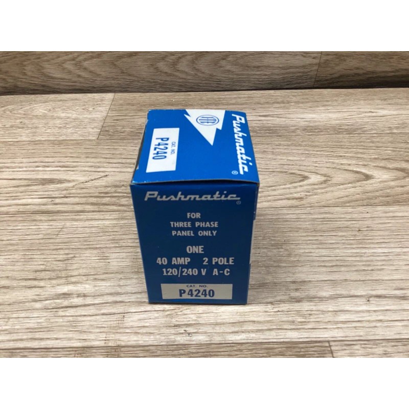 Pushmatic ITE Pushmatic P4240 Circuit Breaker 40A 120/240V 2-Pole 40