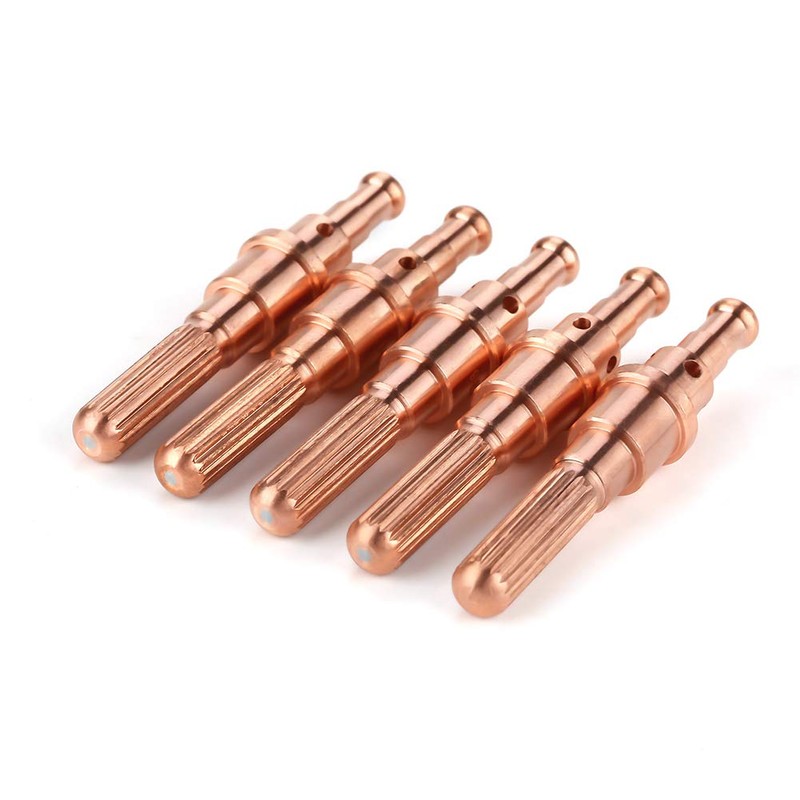Eacam SL60-100 Torch Consumables, 100A Copper Electrode&Nozzle Tips Set, 10pcs