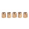 5 Pcs Brass Electric Guitar Truss Rod Nut Musical Instrument