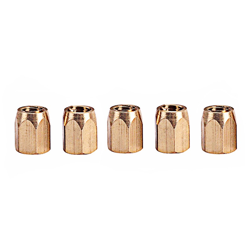 5 Pcs Brass Electric Guitar Truss Rod Nut Musical Instrument