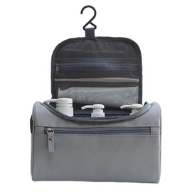 Water Resistant Makeup Bag, Travel Makeup Organizer, Makeup Cosmetic Bag, Large-Capacity, Multiple Uses for Cosmetics Toiletries Brushes