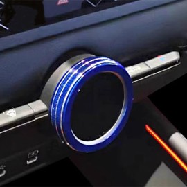 MEKOMEKO YGM-XKTL Honda New Accord 11th Generation CY2 CY Series Dedicated Aluminum Air Conditioner Switch Cover Air Conditioner Switch Knob Cover Car Air Conditioner Switch Air Conditioner Dial Cover