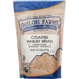 Shiloh Farms, Bran Coarse Organic, 16 Ounce