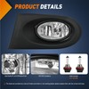 Nilight Fog Lights Assembly Compatible with 2002 2003 2004 Acura