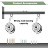 Katywixu 20"-28" Scalable Hanging Sign Bracket, Sign Brackets Hanging Sign