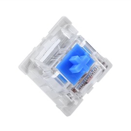 Mechanical Switch,10 PCs Mechanical Keyboard Switch Plate Mounted Blue Switch Transparent Housing for NewGiant RGB Series for Mechanical Keyboard