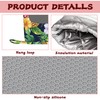 Pineapple Heat-Resistant Silicone Oven Mitts and Pot Holders,Hawaiian Tropical Palm