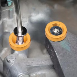 License Plate Frame Screws - Car Tag Locking Screws,M6 Gasket Bolt for Front Rear Truck RV Motorcycle Tag Vehicle Modification