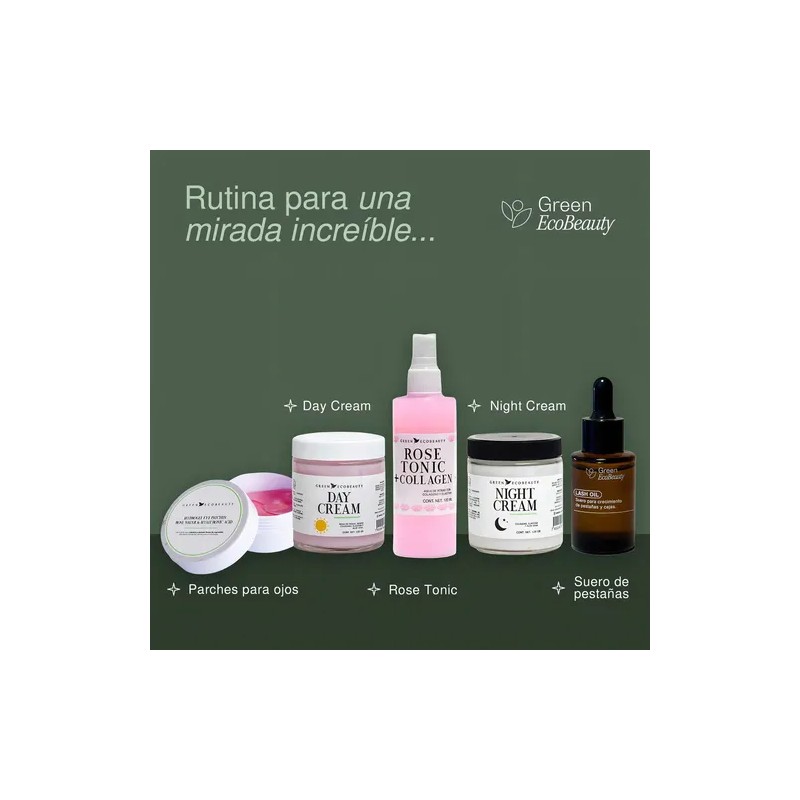 Parches Para Ojeras Con Agua De Rosas Y Ácido Hialurónico