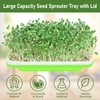 Legigo 5 Pack Seed Sprouter Trays- Soil-Free Cultivation Germination Tray,